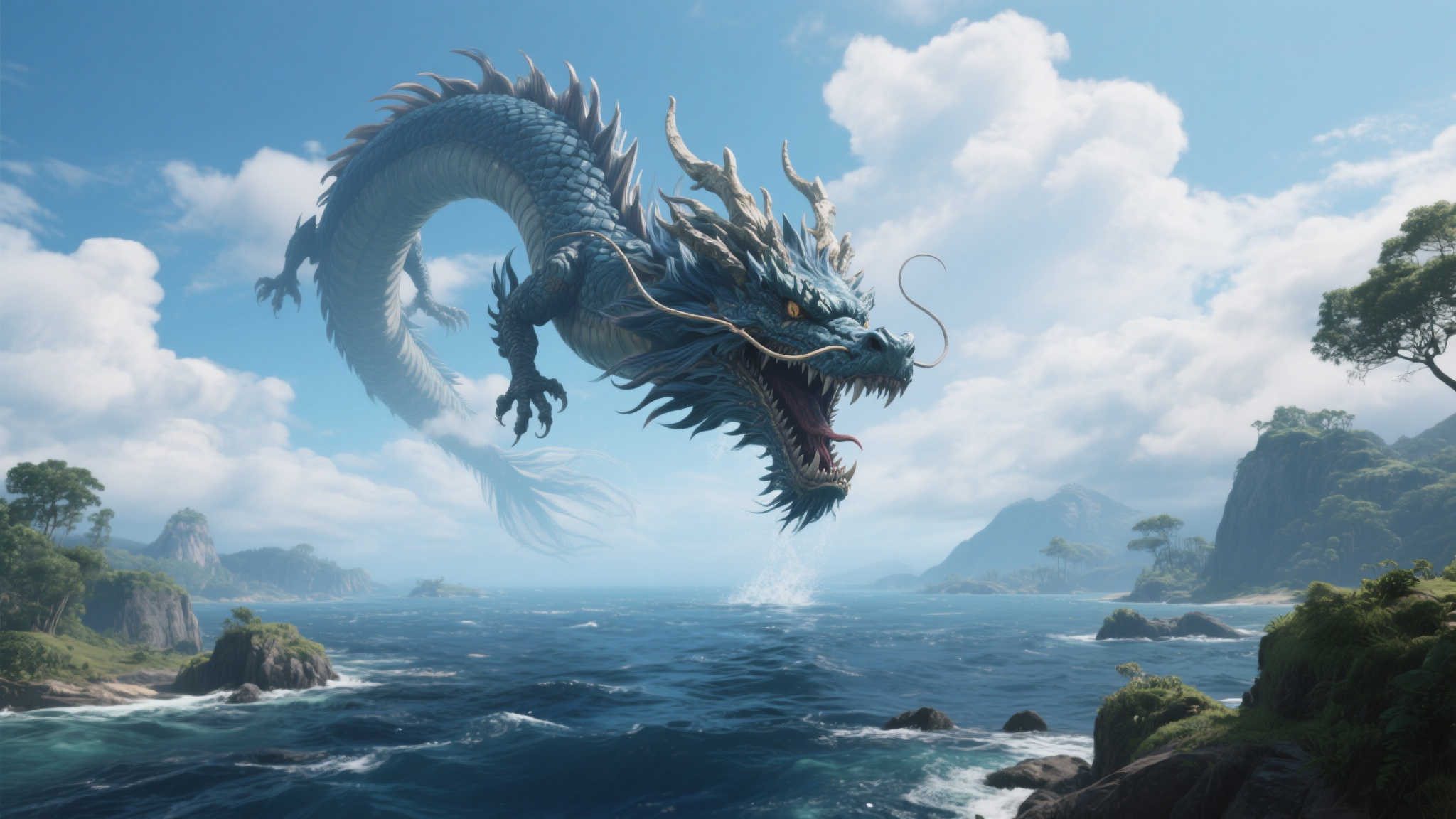 《怪猎荒野》海龙离奇现象:从深海跃升苍穹! 《怪猎荒野》海龙离奇现象:从深海跃升苍穹!