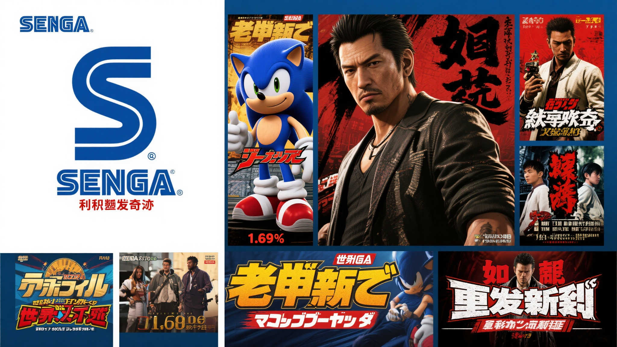 “经典不衰!世嘉主机游戏上财年利润激增1.89亿美元” 世嘉的利润奇迹:老IP焕发新生
世嘉作